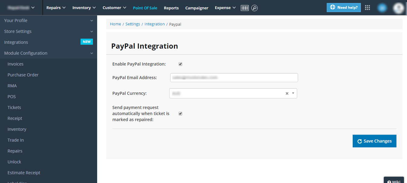 How To Setup PayPal Payment Integration?