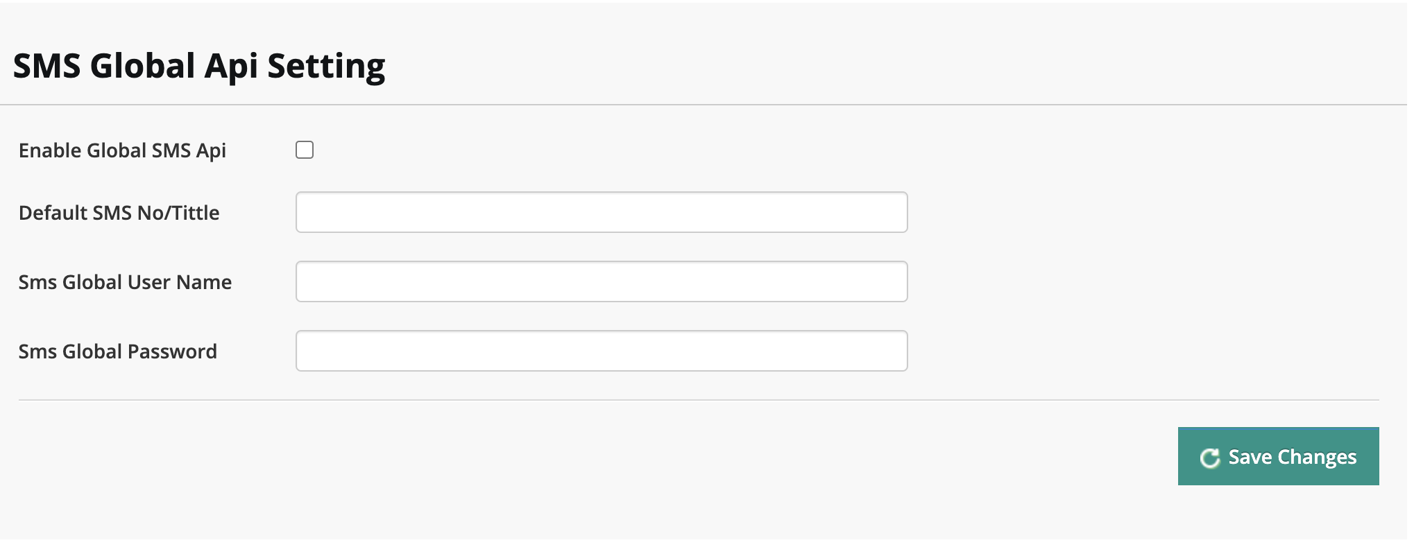 How can I send Job alerts via SMS Using SMS Global